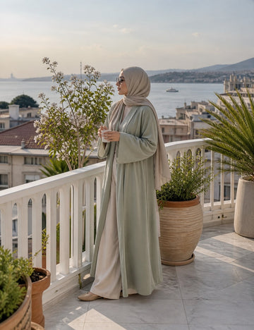 ZOALIN modest fashion travel moment